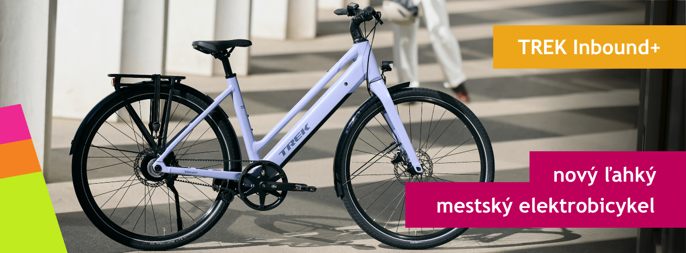 Trek Inbound+: nový ľahký mestský elektrobicykel